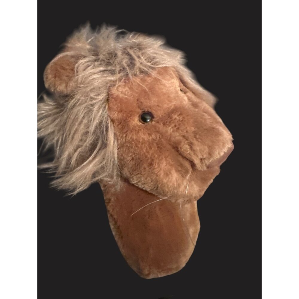 Vintage 1985 Dakin‎ Lion Hand Puppet Plush Toy